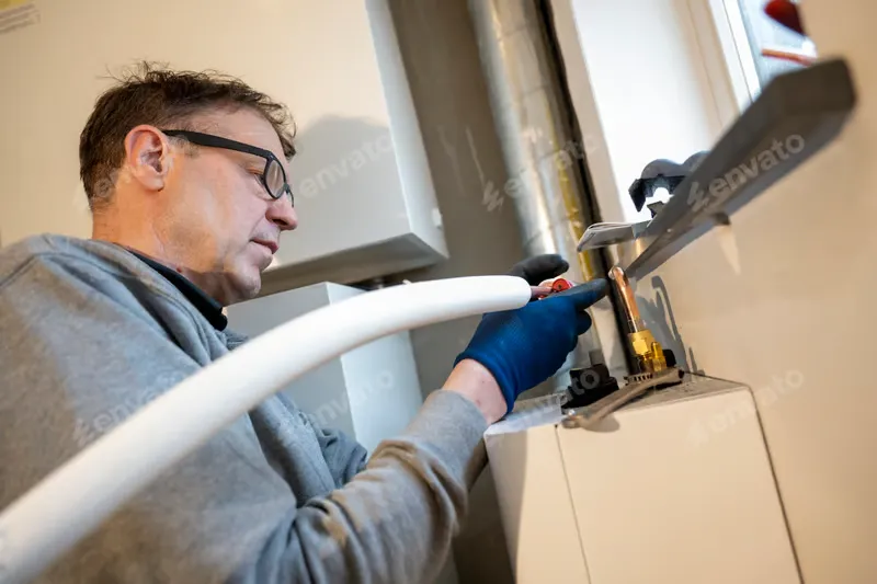 CV-ketel storing Papendrecht